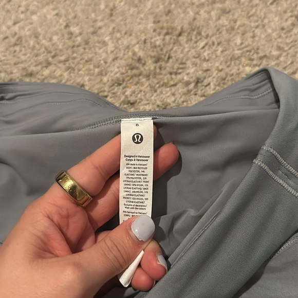 Lululemon Pace Rival Skort in Rhino Grey - Picture 2 of 3